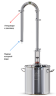 Самогонный аппарат Люкссталь-3 12л (Luxstahl-3)